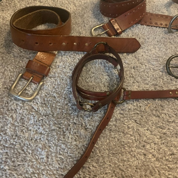 5 Abercrombie, Hollister, American Eagle belts! - Picture 2 of 8